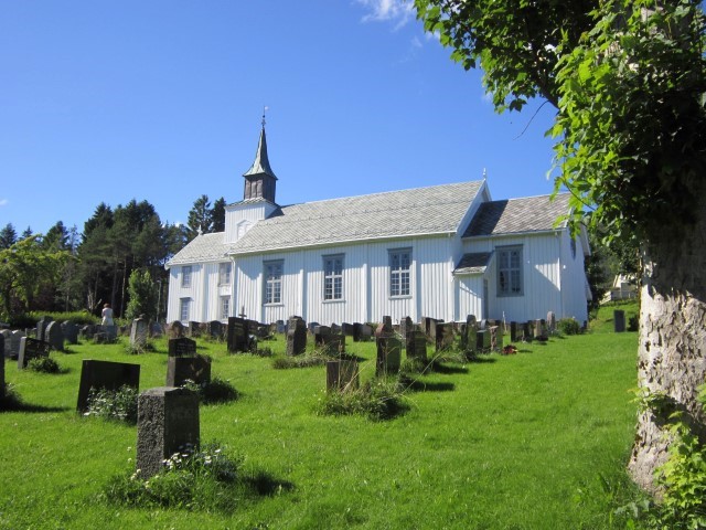 Noorwegen, Kvernes, kerkje
